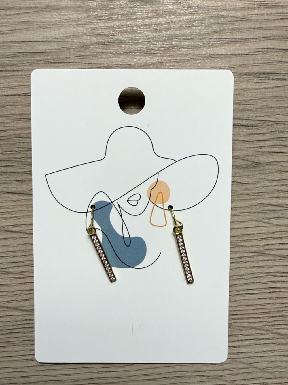 2/$10 | Dainty dangle gold earrings